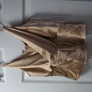 Lulu's Satin Crop top